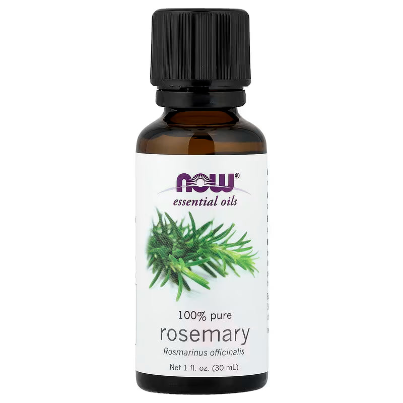 Ulei Esential de Rozmarin pentru Par si Revitalizare - NOW Foods - 30 ml