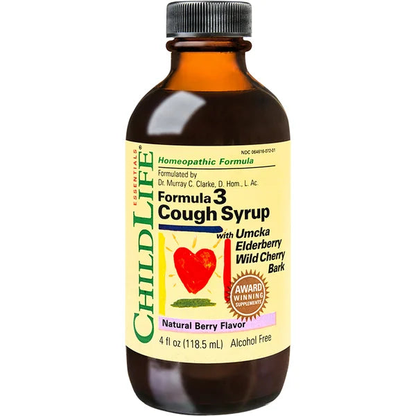 Cough Syrup, 118.5 ml, Aroma Fructe, Childlife Essentials