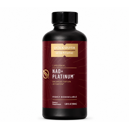 NMN NAD+ Platinum Liposomal pentru Energie Celulara si Metabolismul NAD+ - Quicksilver Scientific - 100 ml