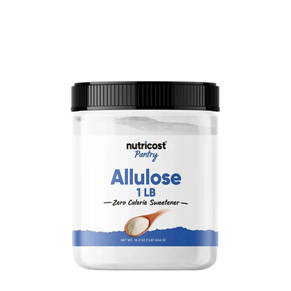 Aluloza Indulcitor Prebiotic Pudra fara Zahar - Nutricost - 454 grame - Protein4Life