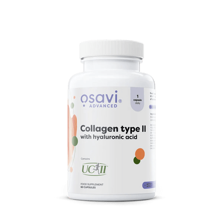 Colagen cu vitamina c si acid hialuronic - Osavi - 60 capsule - Protein4Life