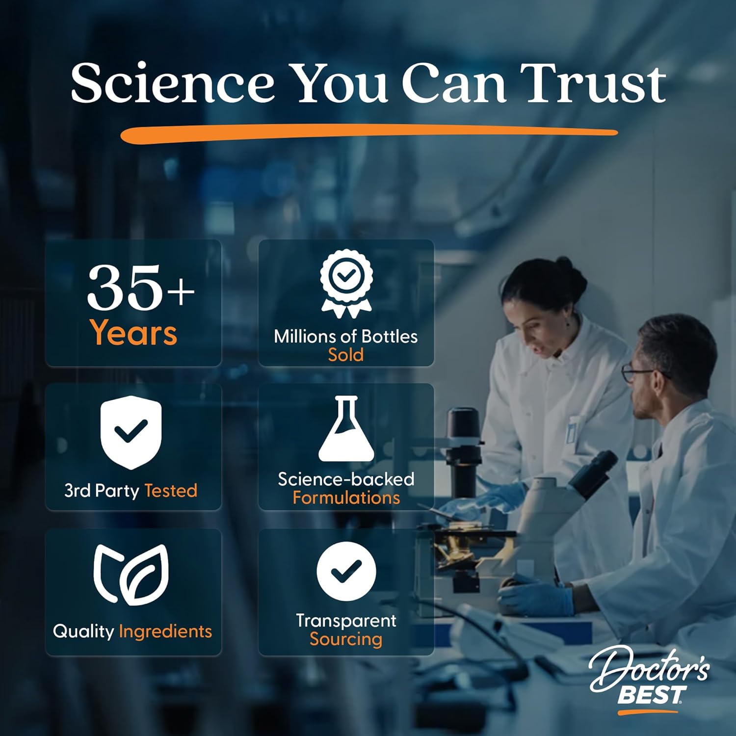 Colagen Hidrolizat cu Acid Hialuronic, Vitamina C si Biotina pentru Piele, Articulatii si Par - Doctor's Best Pure Collagen Peptides - 417 grame - Protein4Life