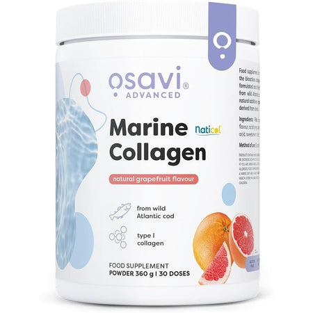Colagen Marin din Cod Salbatic cu Vitamina C pentru Piele, Articulatii si Oase - Osavi - 360 grame - Protein4Life