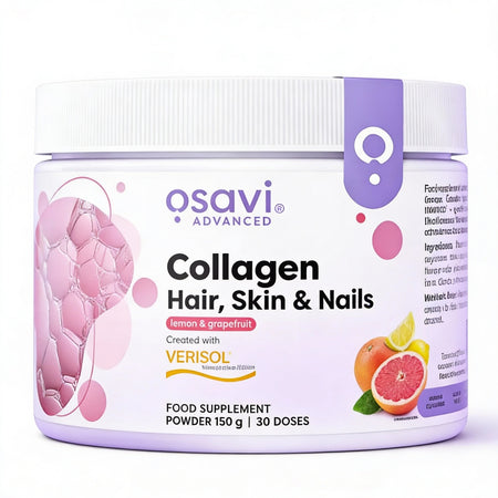 Colagen Peptide pentru Par, Unghii si Piele - Osavi - 150 grame - Aroma Grapefruit - Protein4Life