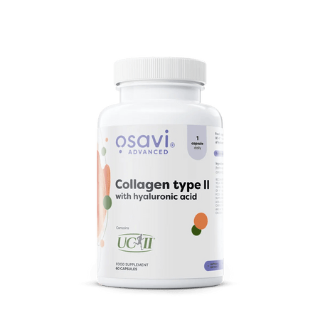 Colagen tip II cu Acid Hialuronic si Vitamina C - Osavi - 60 capsule - Protein4Life