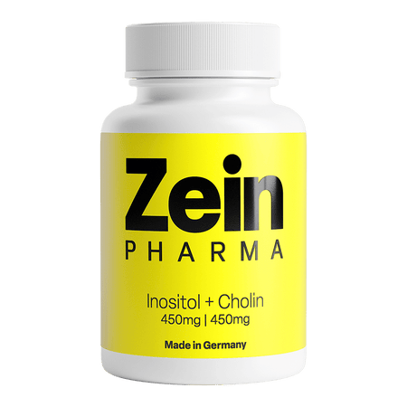 Colina si MyoInositol pentru Suport Hepatic si Sistem Nervos - Zein Pharma - 60 Capsule - 450 mg / 450 mg - Protein4Life