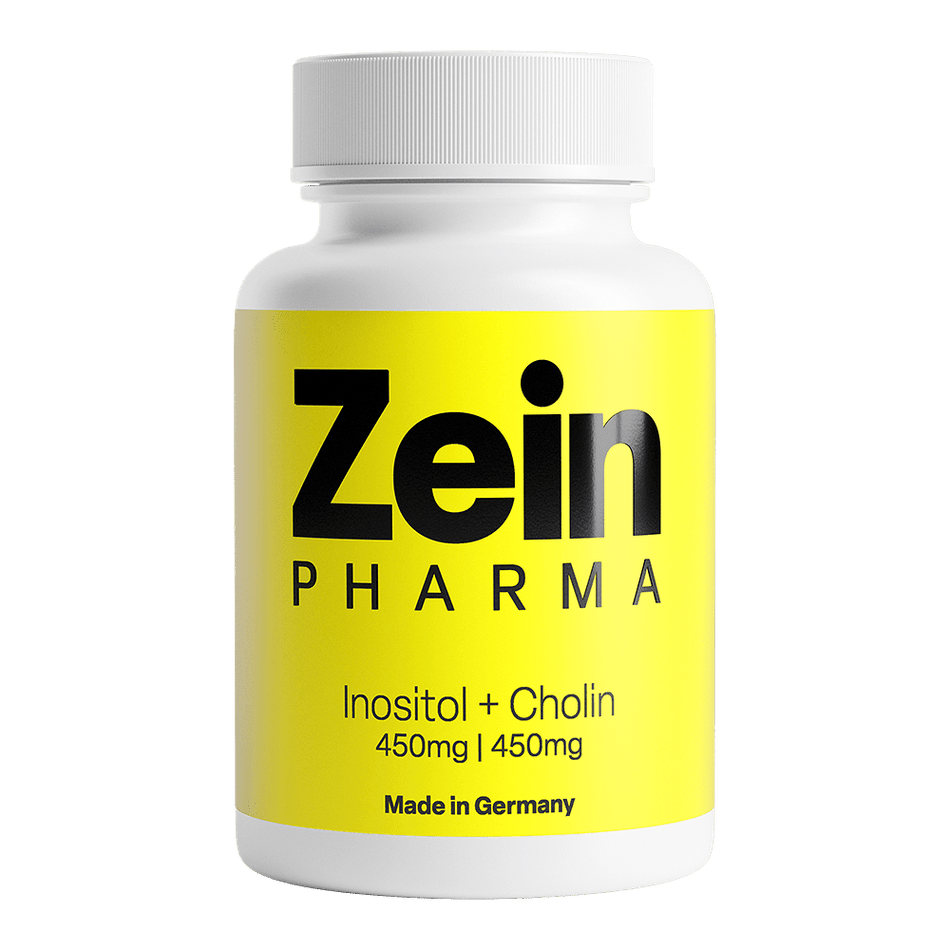 Colina si MyoInositol pentru Suport Hepatic si Sistem Nervos - Zein Pharma - 60 Capsule - 450 mg / 450 mg - Protein4Life