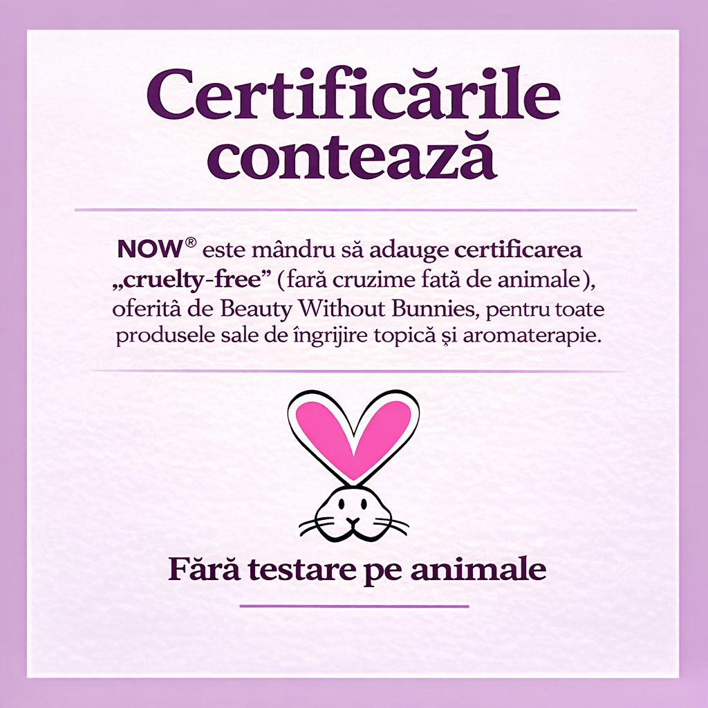 Crema Progesteron Natural cu Wild Yam si Lavanda pentru Echilibru Hormonal - NOW Foods - 85 grame - Protein4Life