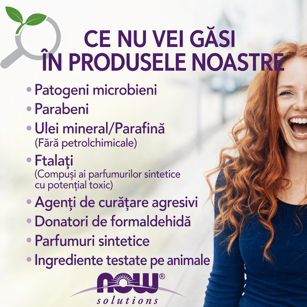 Crema Progesteron Natural cu Wild Yam si Lavanda pentru Echilibru Hormonal - NOW Foods - 85 grame - Protein4Life