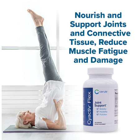 Cyactiv Flex pentru Articulatii si Mobilitate - Confort Articular Avansat - Cerule - 120 capsule - Protein4Life