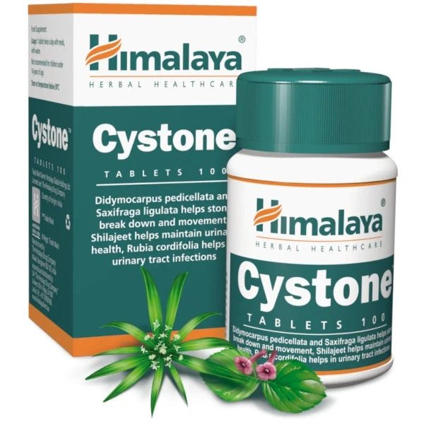 Cystone pentru Sanatatea Rinichilor si Tractului Urinar - Himalaya - 100 tablete - Protein4Life