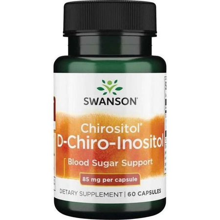 D-Chiro-Inositol cu Mangan, 60 caps, Swanson - Protein4Life