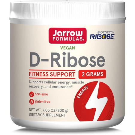 D - Riboza Pudra - Jarrow Formulas - 200 grame - Protein4Life