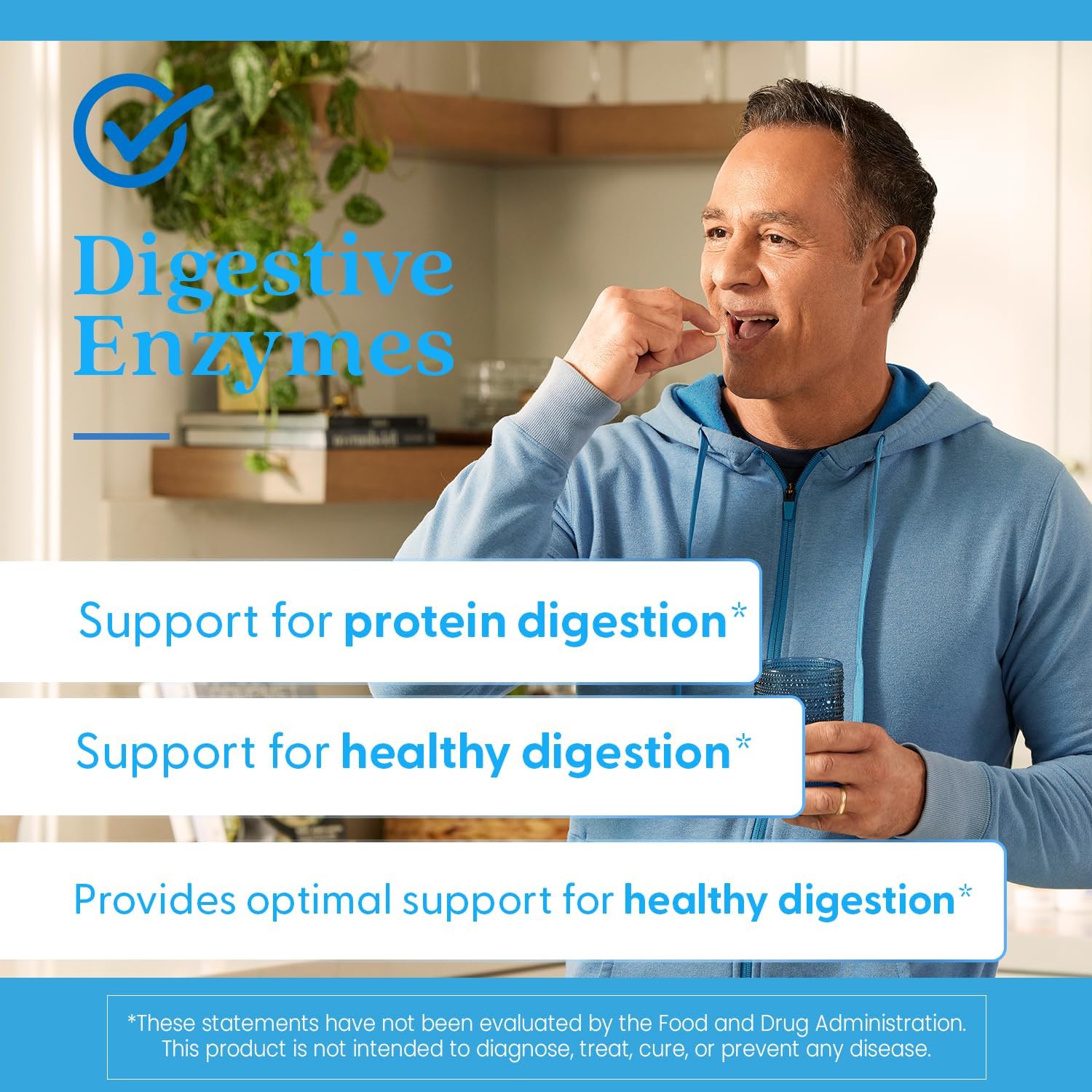 Digestive Enzymes pentru Digestia Proteinelor, Grasimilor si Carbohidratilor - Doctor's Best - 90 capsule - Protein4Life
