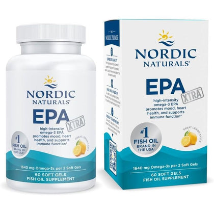 EPA Xtra Fish Oil - Nordic Naturals - 1640 mg - 60 capsule - Protein4Life