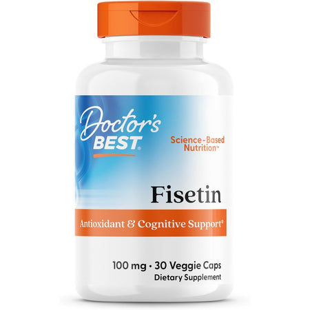 Fisetina cu Novusetin - NON GMO - Gluten Free - Doctor's Best - 100 mg - 30 capsule - Protein4Life