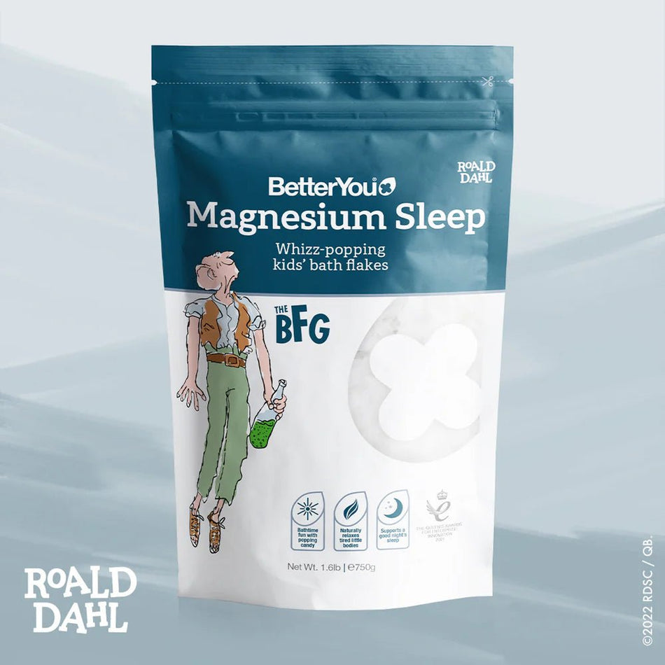 Fulgi de Magneziu pentru Baia Copiilor si Relaxare - BetterYou - 750 grame - Protein4Life