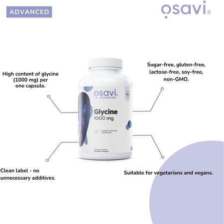 Glicina - Osavi - 1000 mg - Protein4Life