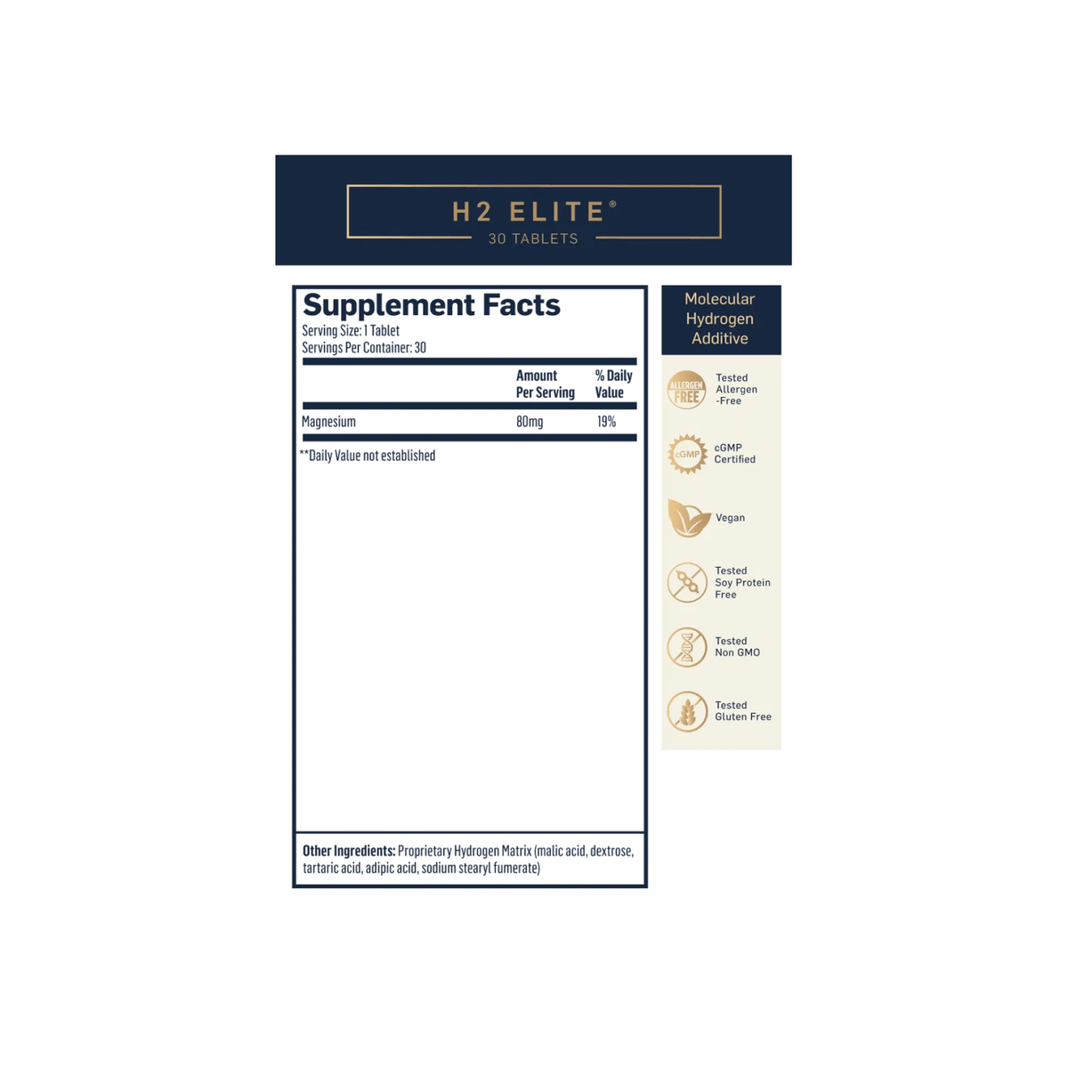 Hidrogen Molecular - H2 Elite - Quicksilver Scientific - Protein4Life