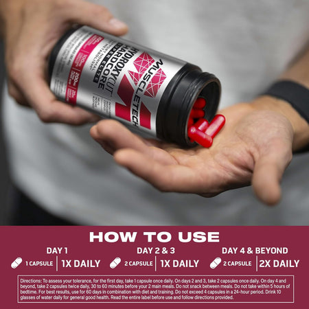 Hydroxycut Hardcore Super Elite pentru Arderea Grasimilor si Energie - MuscleTech - 100 capsule - Protein4Life