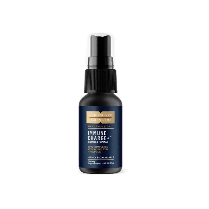 Immune Charge Throat Spray pentru Gat si Suport Imunitar - Quicksilver Scientific - 27 ml - Protein4Life