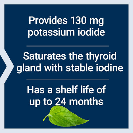 Iodura de Potasiu pentru Protectia Tiroidei - Life Extension - 130 mg - 14 tablete - Protein4Life