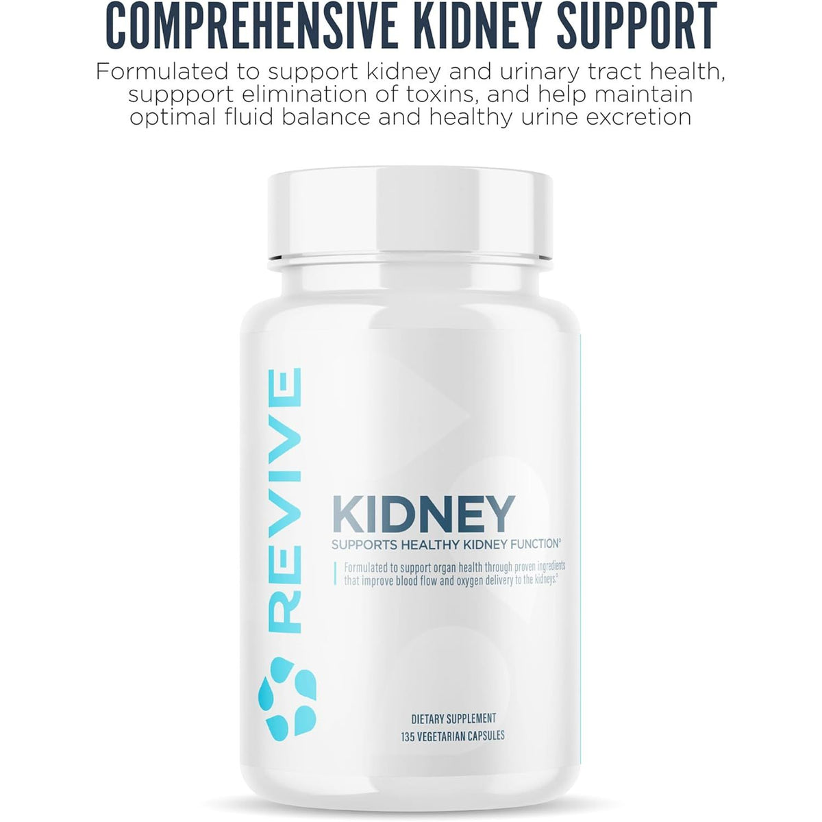 Kidney Support - Suport Renal - Revive - 135 capsule - Protein4Life