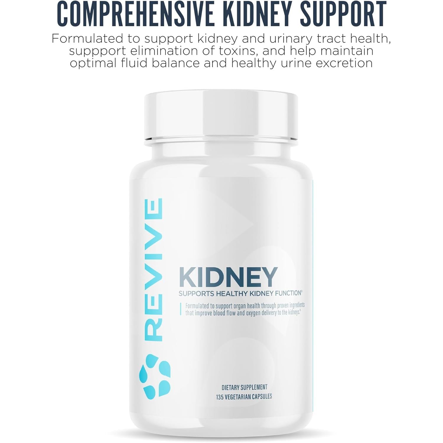 Kidney Support - Suport Renal - Revive - 135 capsule - Protein4Life