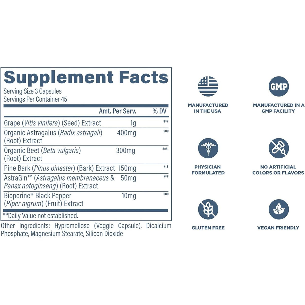 Kidney Support - Suport Renal - Revive - 135 capsule - Protein4Life