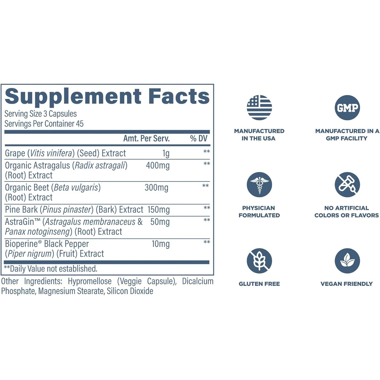 Kidney Support - Suport Renal - Revive - 135 capsule - Protein4Life
