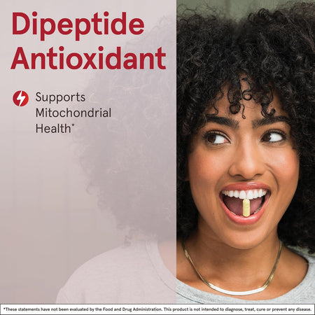 L - Carnosina - Antioxidant pentru Protectie Glicatie - Jarrow Formulas - 90 capsule - Protein4Life