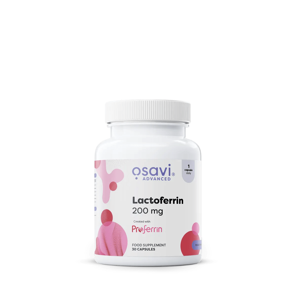 Lactoferina - Sprijin pentru Imunitate - Osavi - 200 mg - 30 capsule - Protein4Life