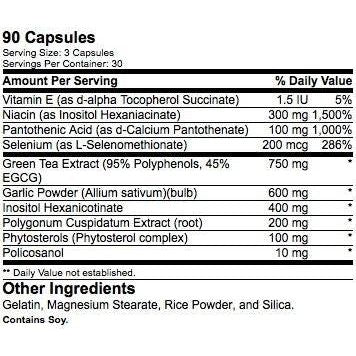Lipid Stabil - Colesterol si Trigliceride - Molecular Nutrition - 90 capsule - Protein4Life