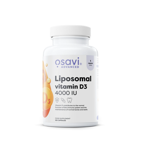 Liposomal Vitamin D3 - Osavi - 4000 UI - 120 capsule - Protein4Life