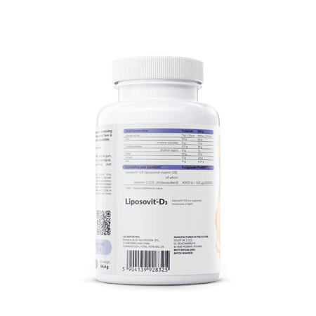Liposomal Vitamin D3 - Osavi - 4000 UI - 120 capsule - Protein4Life