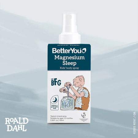 Magnesium Sleep Kids Spray cu Magneziu pentru Somn si Relaxare la Copii - BetterYou - 100 ml - Protein4Life
