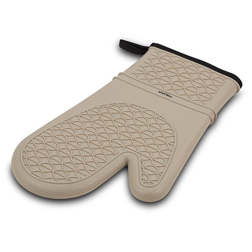 Mănușă de Cuptor din Silicon, Termorezistentă, cu Interior Textil, 30 cm, Nava Misty - Protein4Life