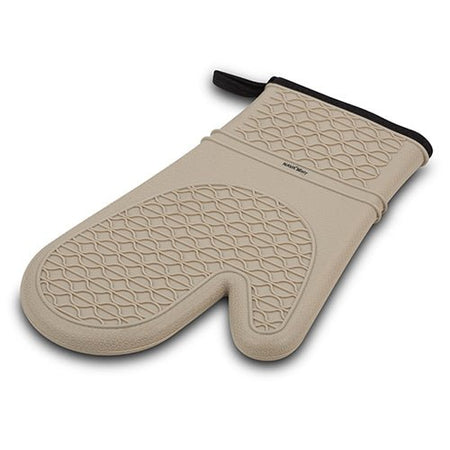 Mănușă de Cuptor din Silicon, Termorezistentă, cu Interior Textil, 30 cm, Nava Misty - Protein4Life