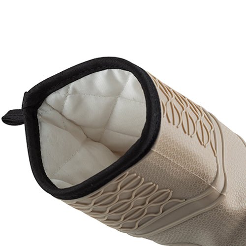 Mănușă de Cuptor din Silicon, Termorezistentă, cu Interior Textil, 30 cm, Nava Misty - Protein4Life