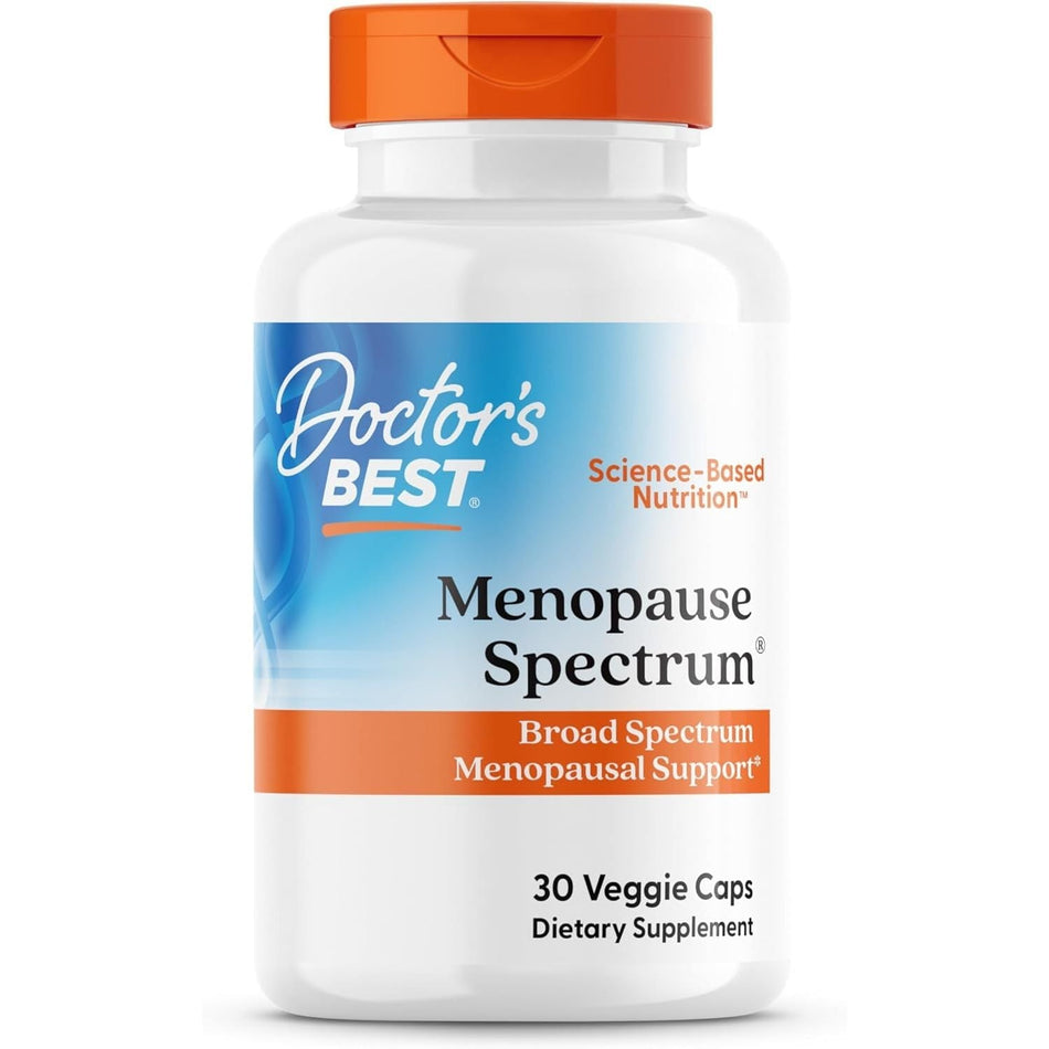 Menopause Spectrum - Complex pentru Menopauza, Suport Hormonal si Reducerea Bufeurilor - Doctor's Best - 30 capsule - Protein4Life