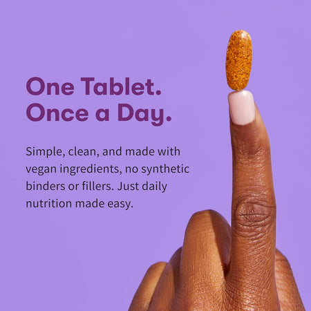 Multivitamine Organice pentru Femei MyKind Organics Women's One Daily pentru Energie si Imunitate - Garden of Life - 60 Capsule - Protein4Life