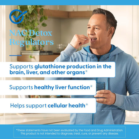 NAC Detox Regulators - Doctor's Best - Protein4Life