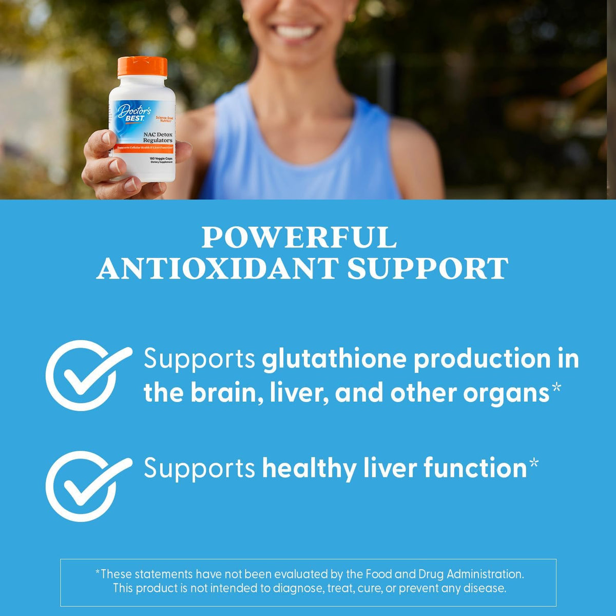 NAC Detox Regulators - Doctor's Best - Protein4Life