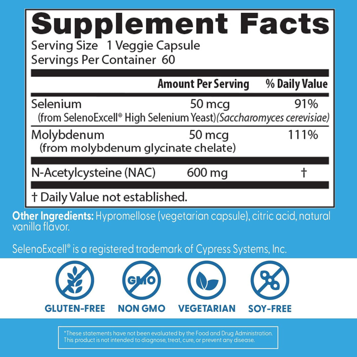 NAC Detox Regulators - Doctor's Best - Protein4Life