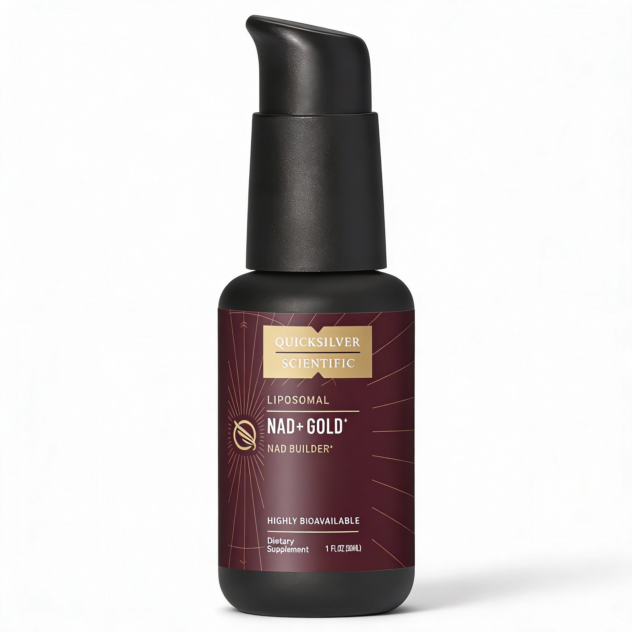 NAD+ Gold Liposomal + Trimethylglycine - 30 ml - Quicksilver Scientific - Protein4Life