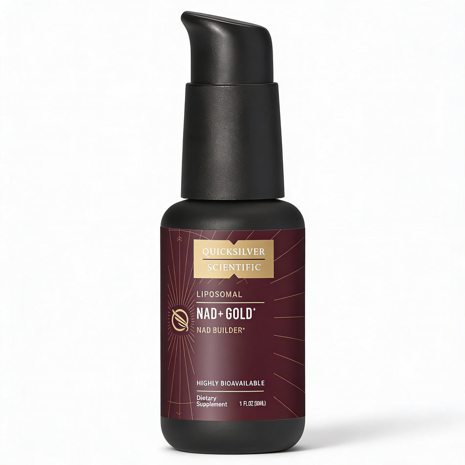 NAD+ Gold Liposomal + Trimethylglycine - 30 ml - Quicksilver Scientific - Protein4Life