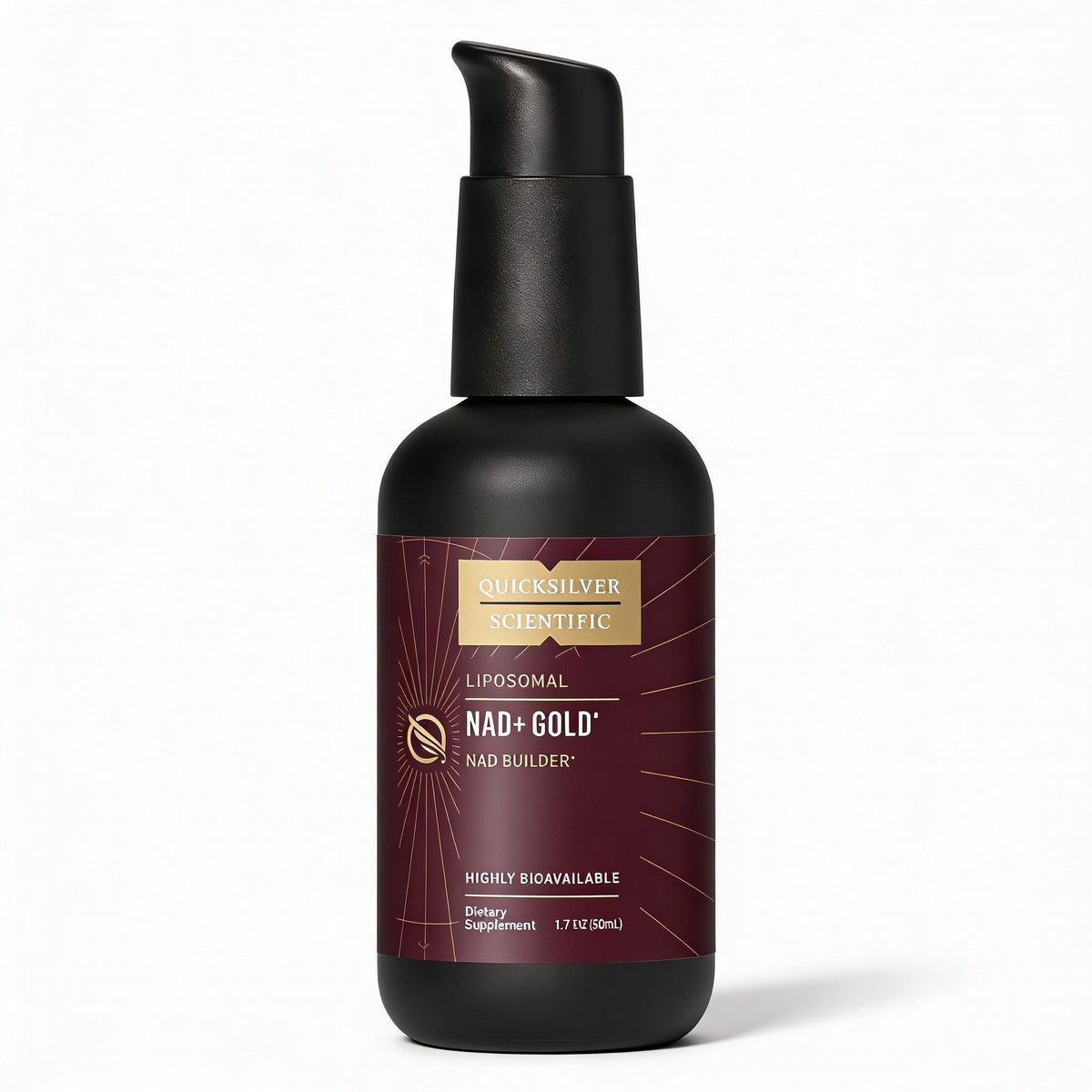 NAD+ Gold Liposomal + Trimethylglycine - 50 ml - Quicksilver Scientific - Protein4Life