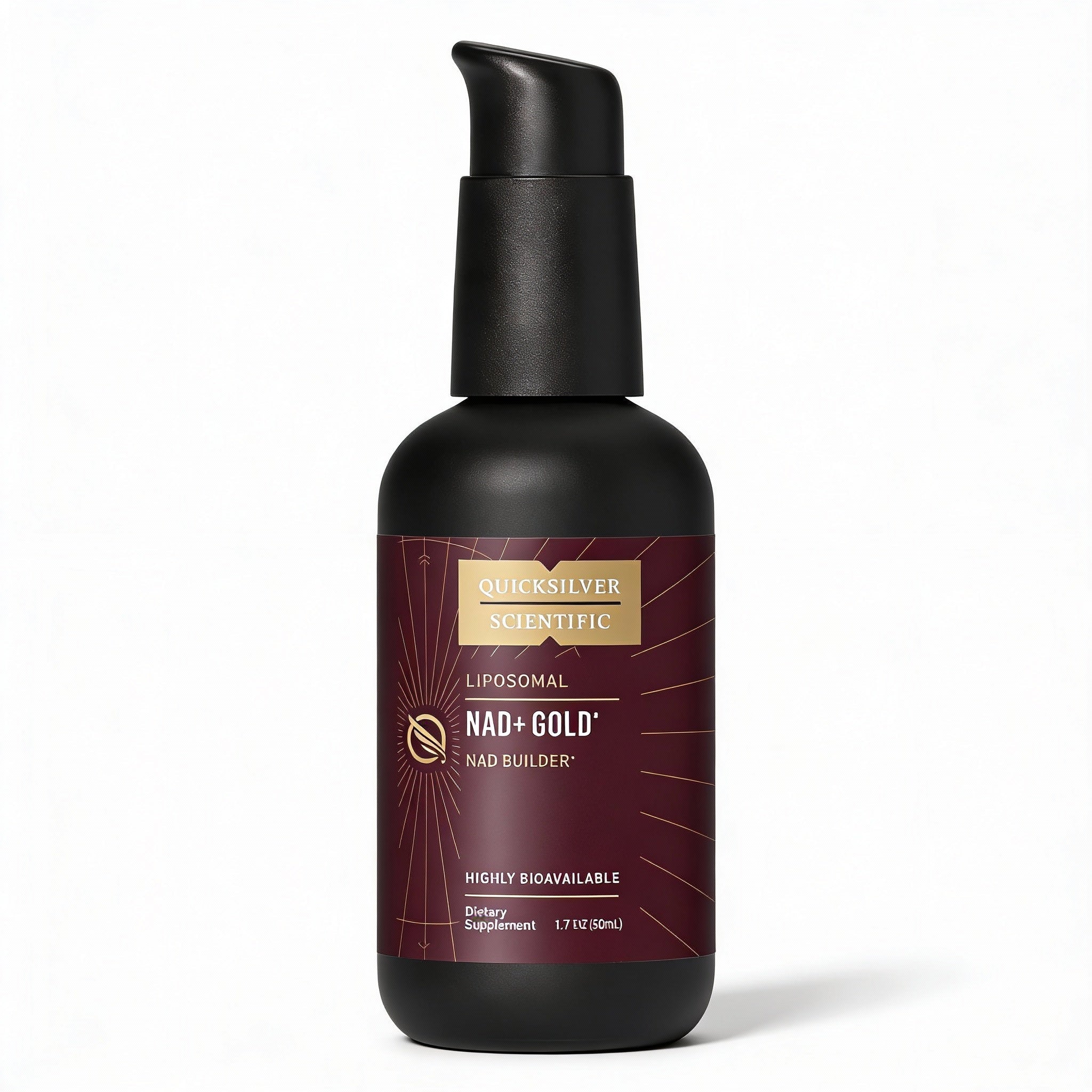 NAD+ Gold Liposomal + Trimethylglycine - 50 ml - Quicksilver Scientific - Protein4Life