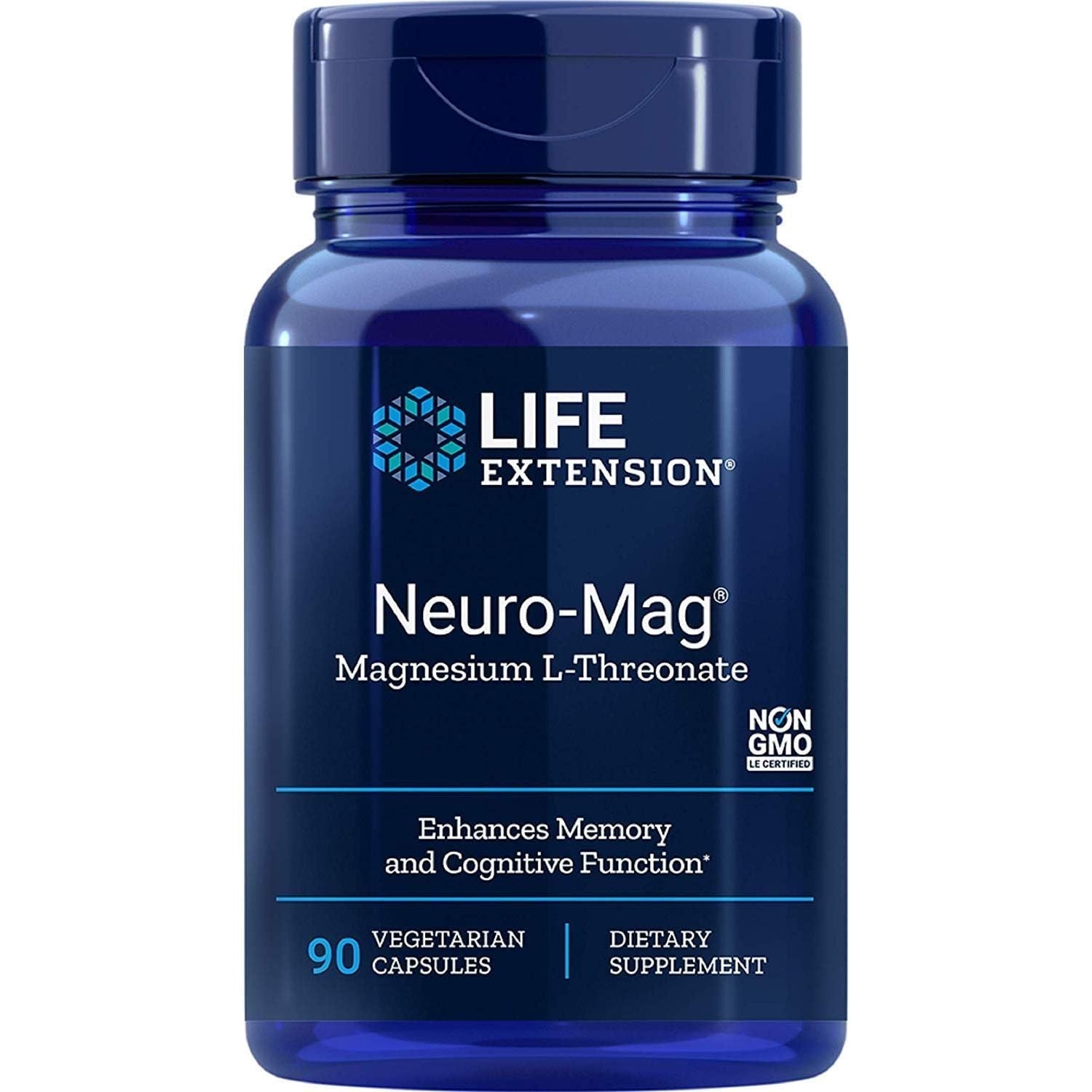 Neuro-Mag Magtein Magneziu L-Treonat pentru Memorie si Claritate Mentala - Life Extension - Protein4Life