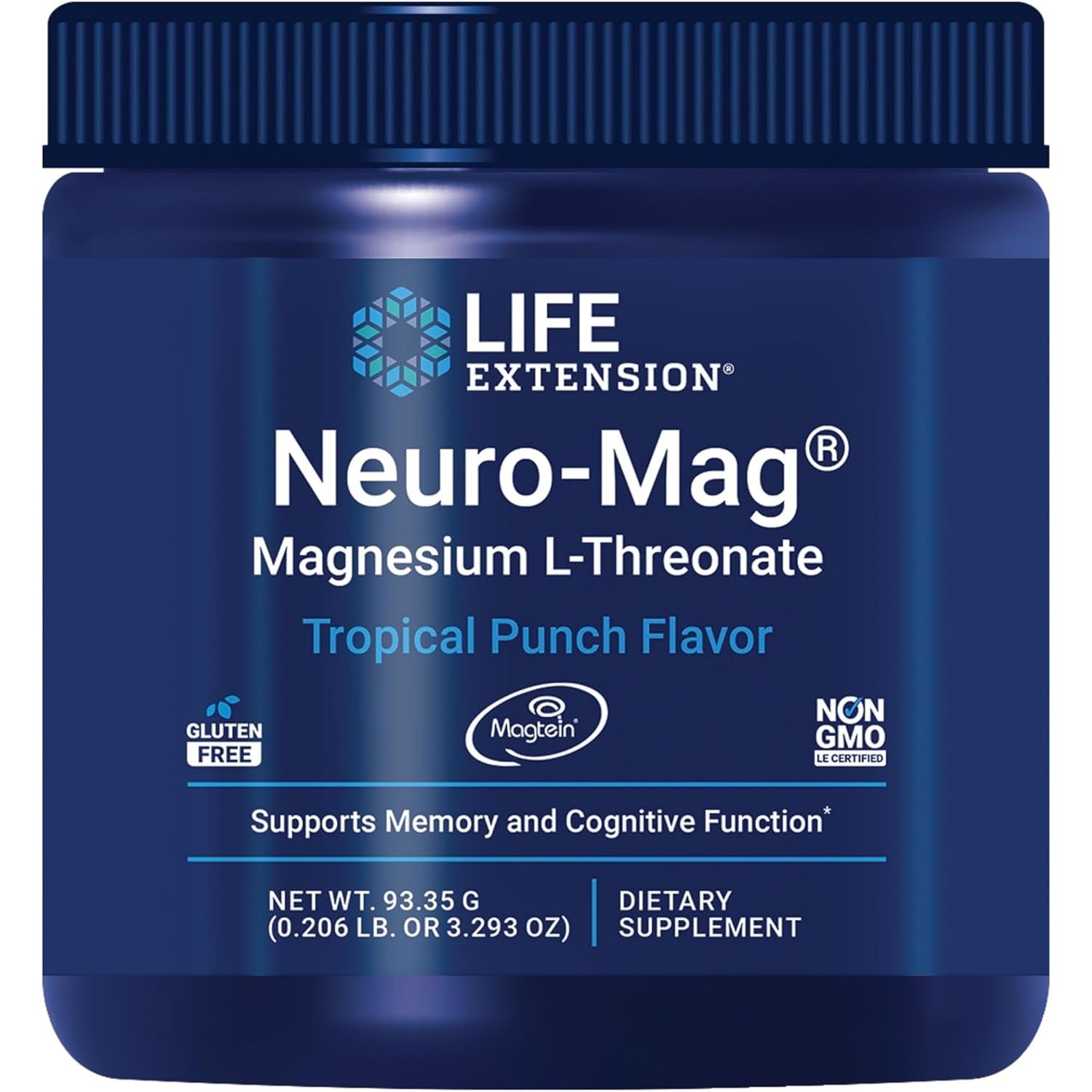 Neuro-Mag Magtein Magneziu L-Treonat pentru Memorie si Claritate Mentala - Life Extension - Protein4Life